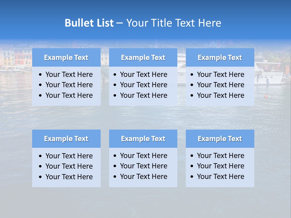 Sailing Rich Ocean PowerPoint Template