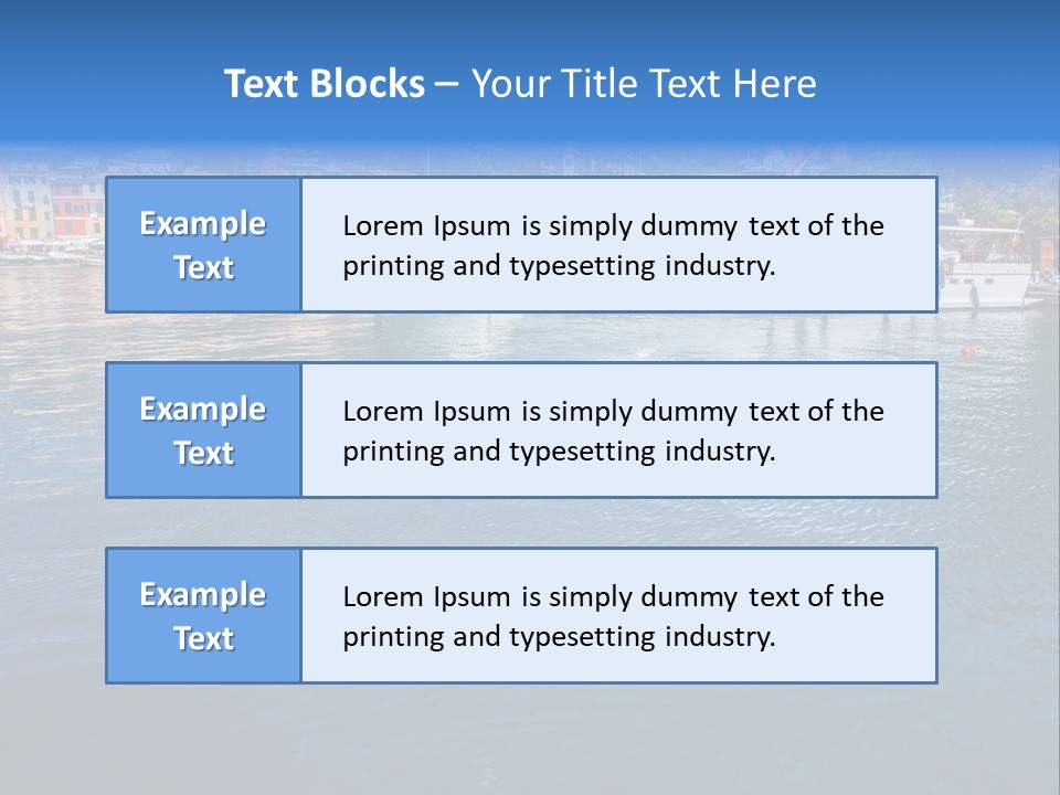 Sailing Rich Ocean PowerPoint Template
