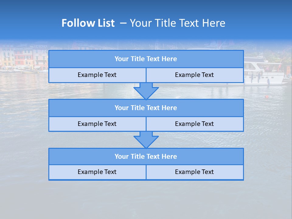 Sailing Rich Ocean PowerPoint Template