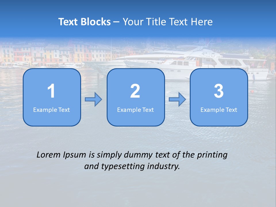 Sailing Rich Ocean PowerPoint Template