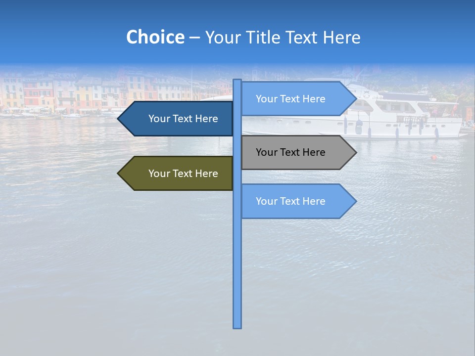 Sailing Rich Ocean PowerPoint Template