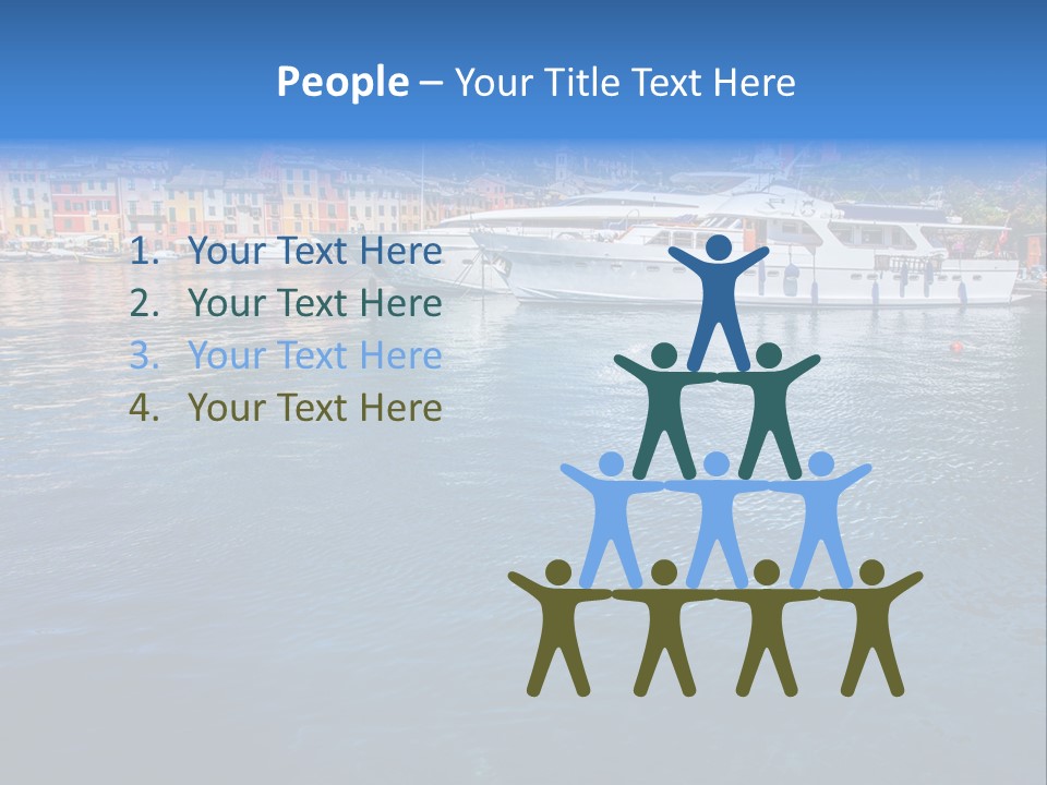 Sailing Rich Ocean PowerPoint Template