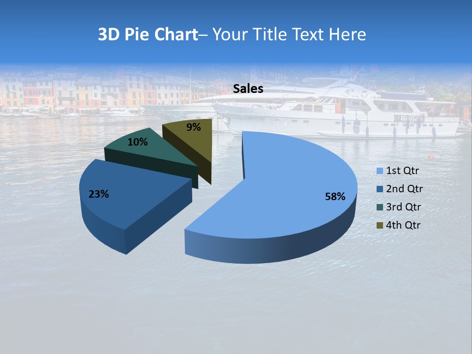 Sailing Rich Ocean PowerPoint Template