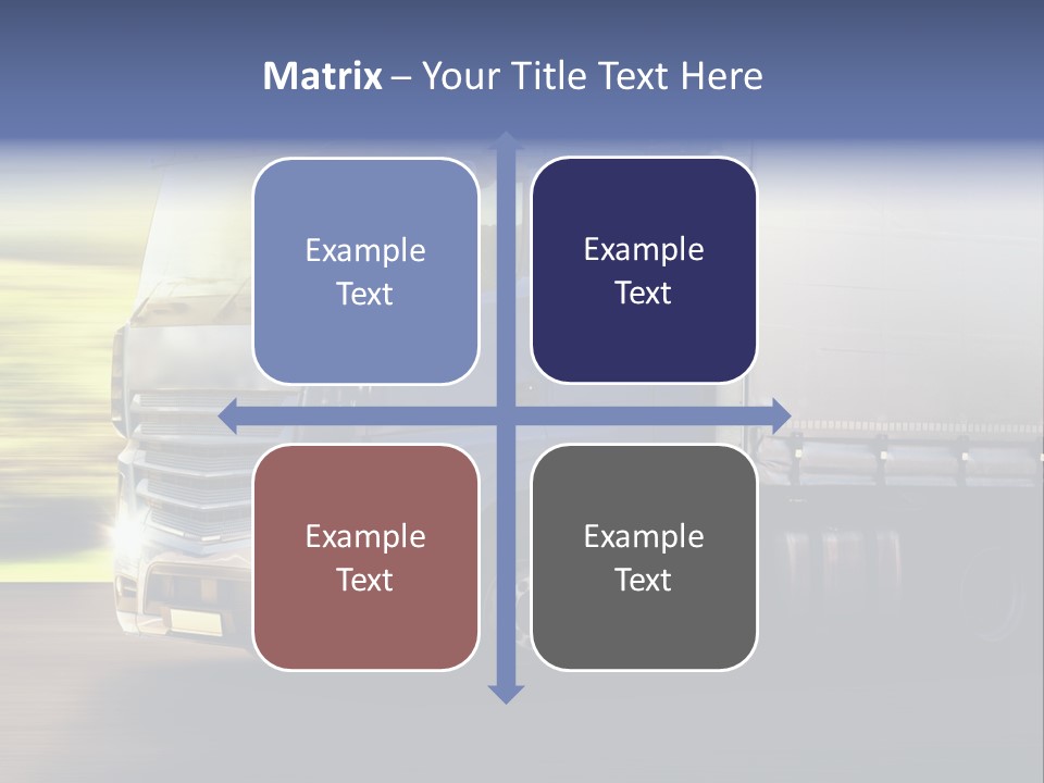 Freeway Fast New PowerPoint Template
