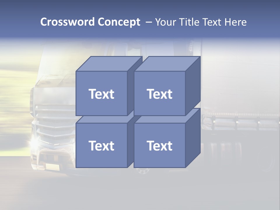 Freeway Fast New PowerPoint Template