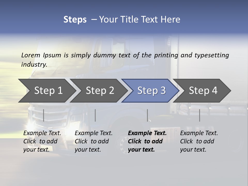Freeway Fast New PowerPoint Template