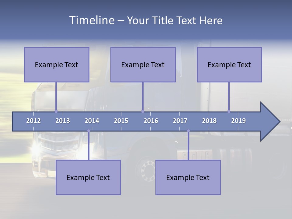 Freeway Fast New PowerPoint Template