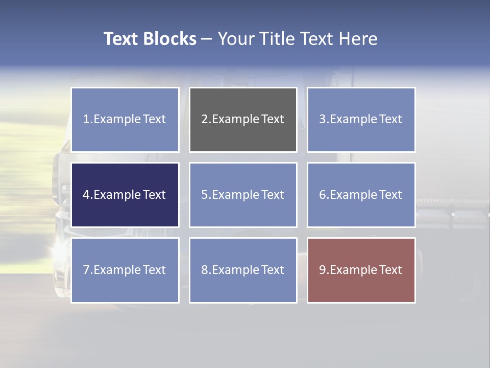 Freeway Fast New PowerPoint Template
