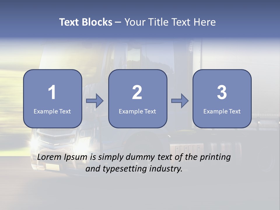Freeway Fast New PowerPoint Template