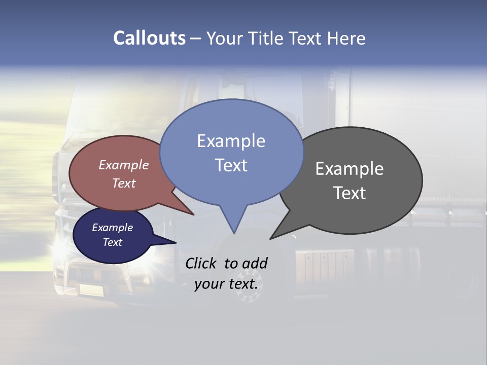 Freeway Fast New PowerPoint Template