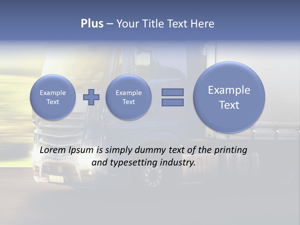 Freeway Fast New PowerPoint Template