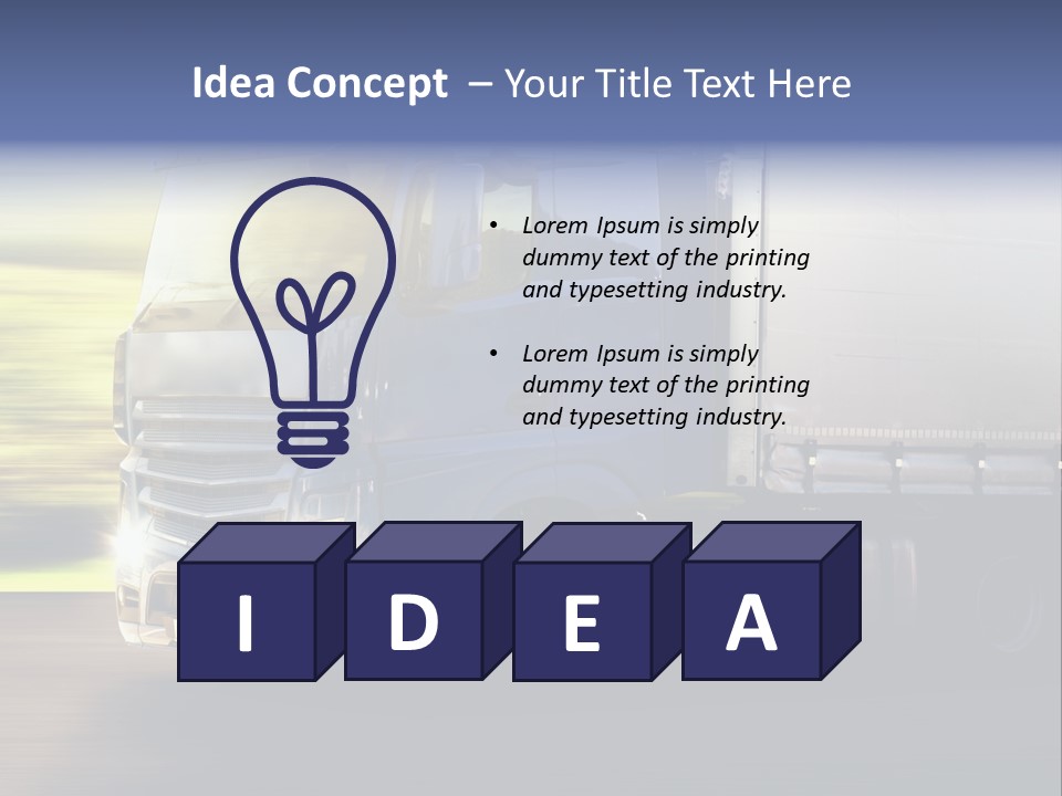Freeway Fast New PowerPoint Template