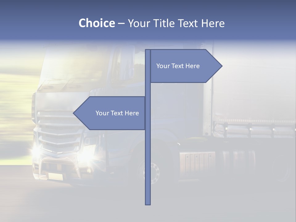 Freeway Fast New PowerPoint Template