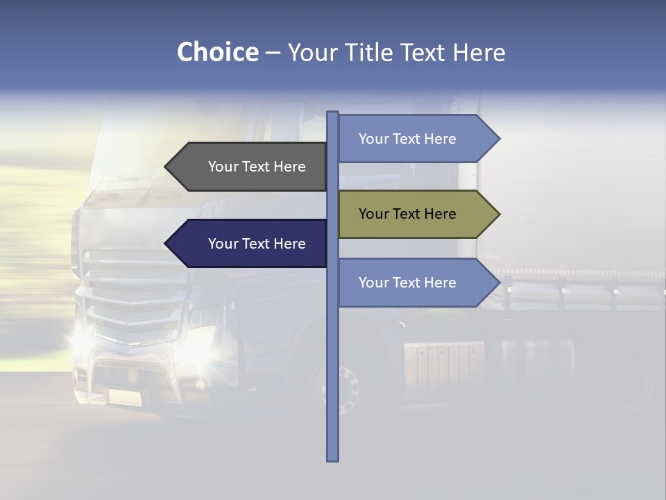 Freeway Fast New PowerPoint Template