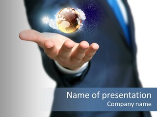 Reality Digital Ocean PowerPoint Template