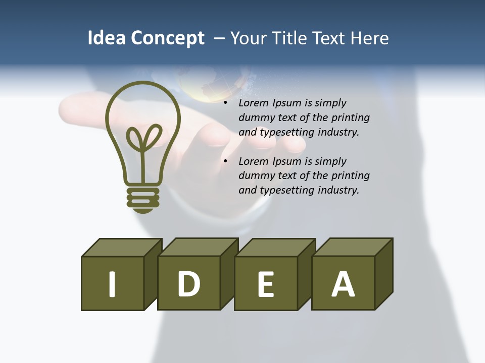 Reality Digital Ocean PowerPoint Template