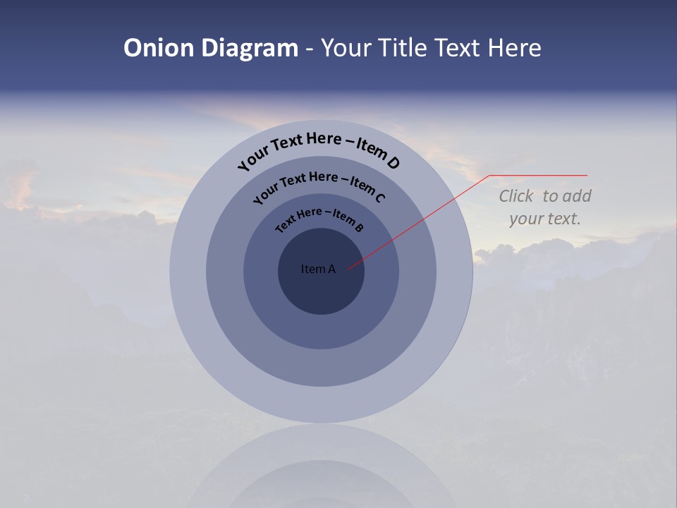 Nature Tourism Landscape PowerPoint Template