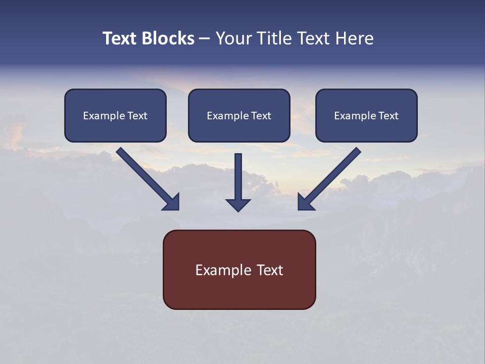 Nature Tourism Landscape PowerPoint Template