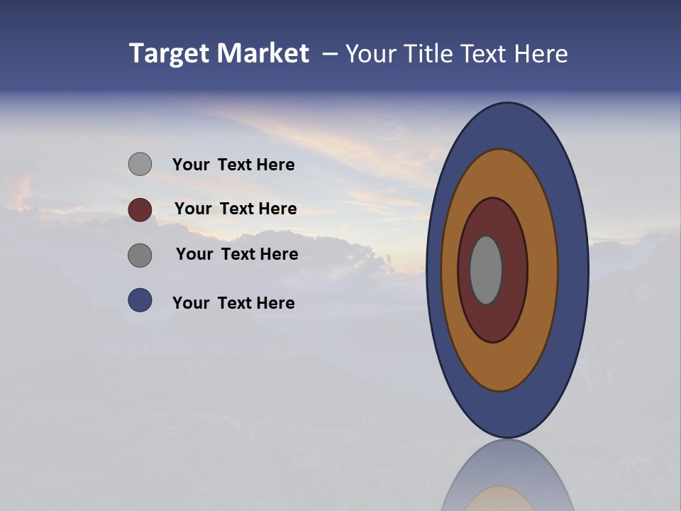 Nature Tourism Landscape PowerPoint Template