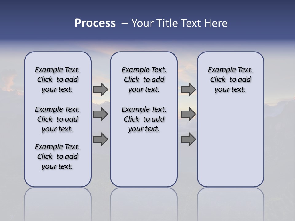 Nature Tourism Landscape PowerPoint Template