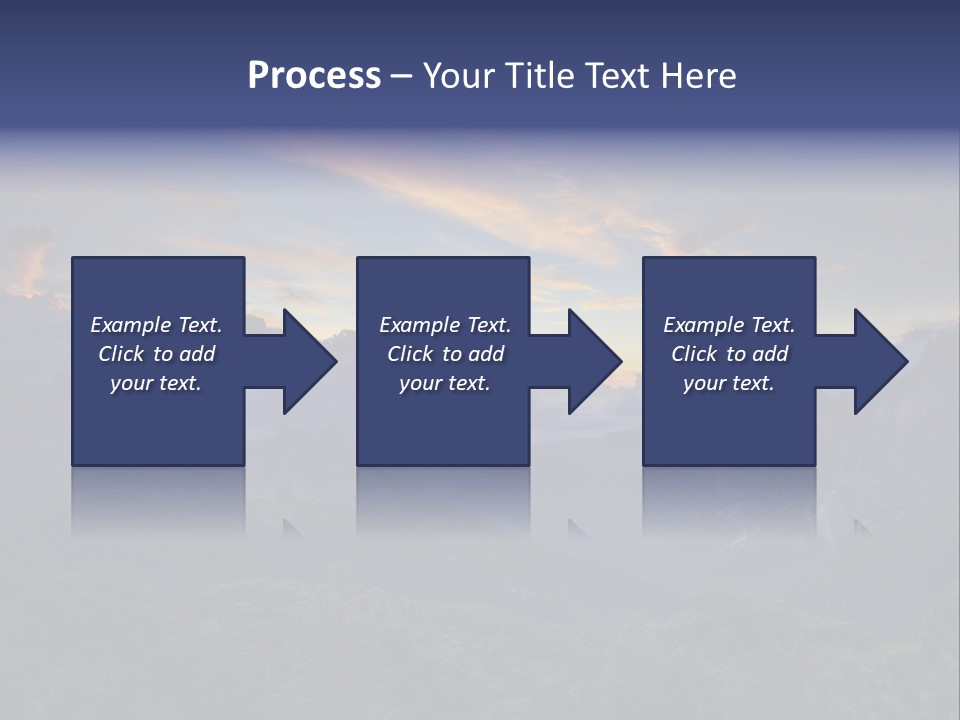 Nature Tourism Landscape PowerPoint Template