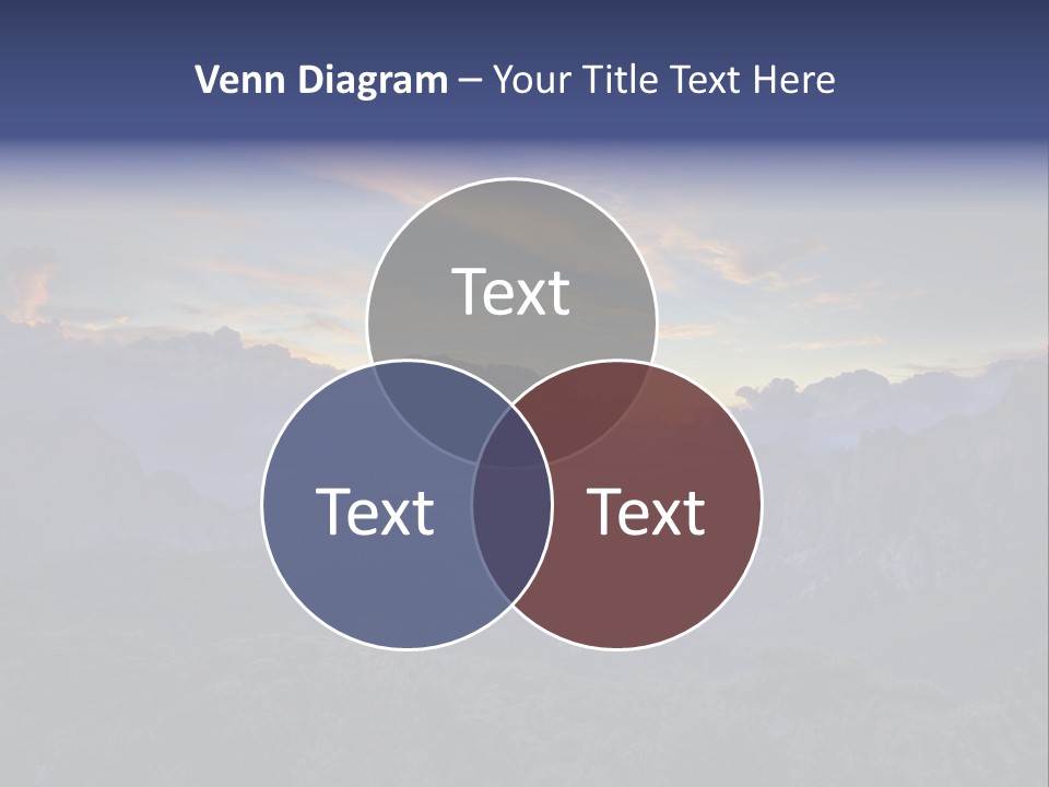 Nature Tourism Landscape PowerPoint Template