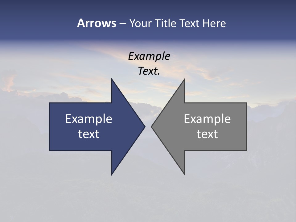 Nature Tourism Landscape PowerPoint Template