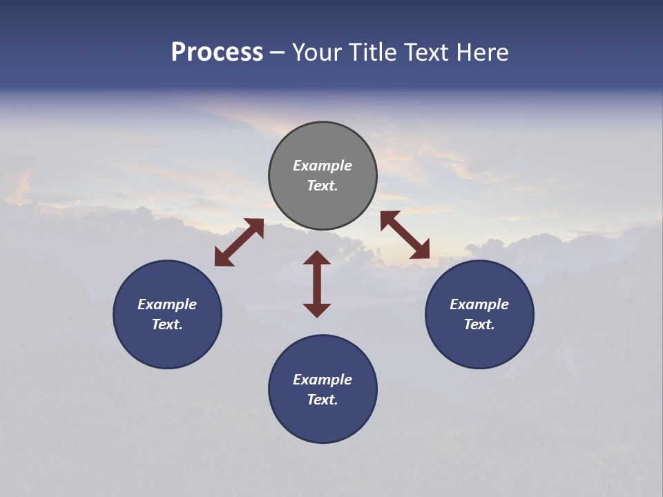 Nature Tourism Landscape PowerPoint Template