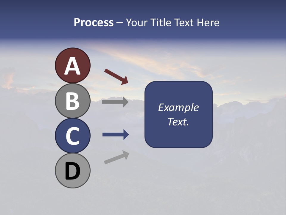 Nature Tourism Landscape PowerPoint Template