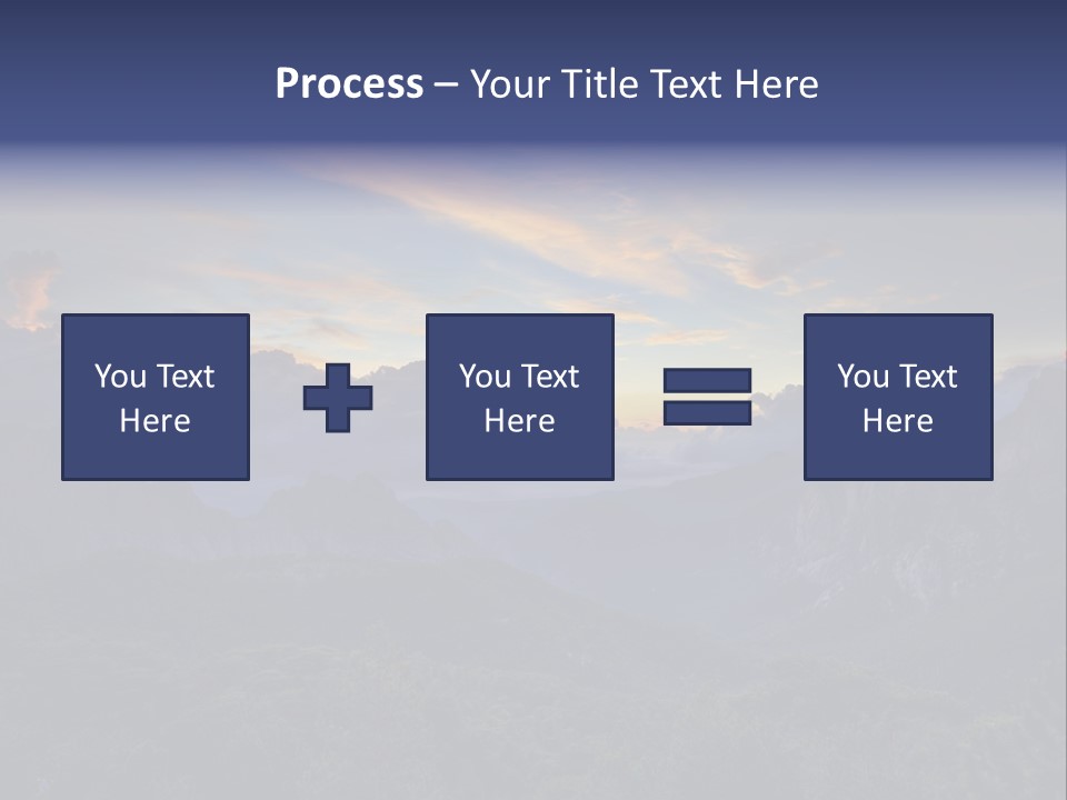 Nature Tourism Landscape PowerPoint Template