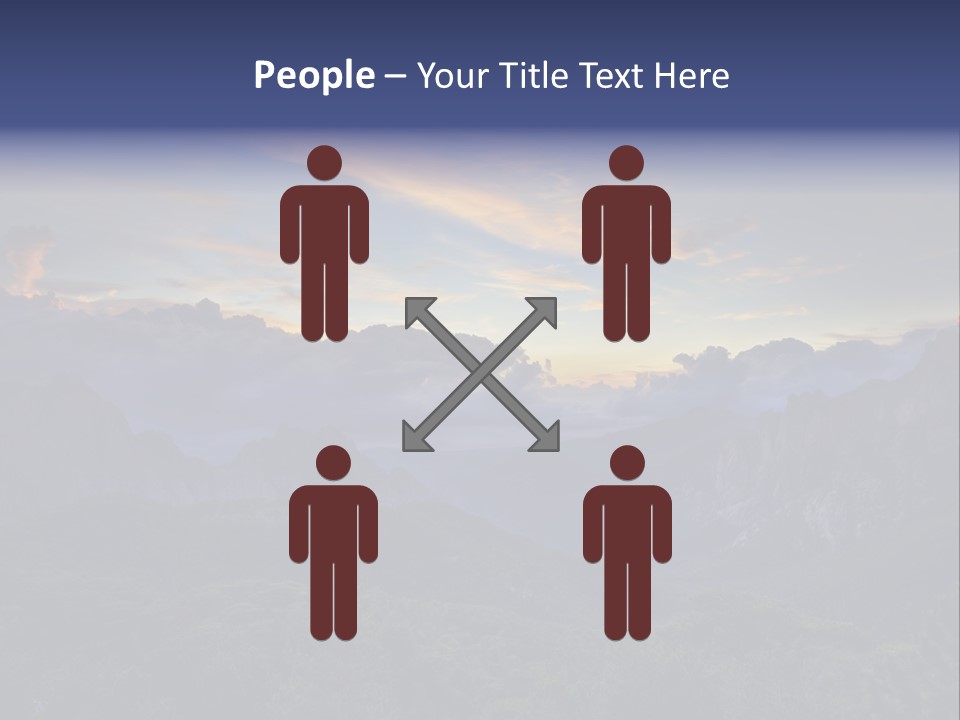 Nature Tourism Landscape PowerPoint Template