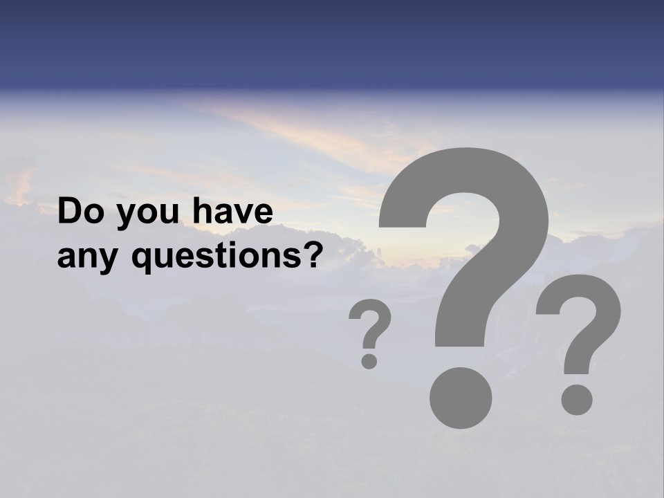 Nature Tourism Landscape PowerPoint Template