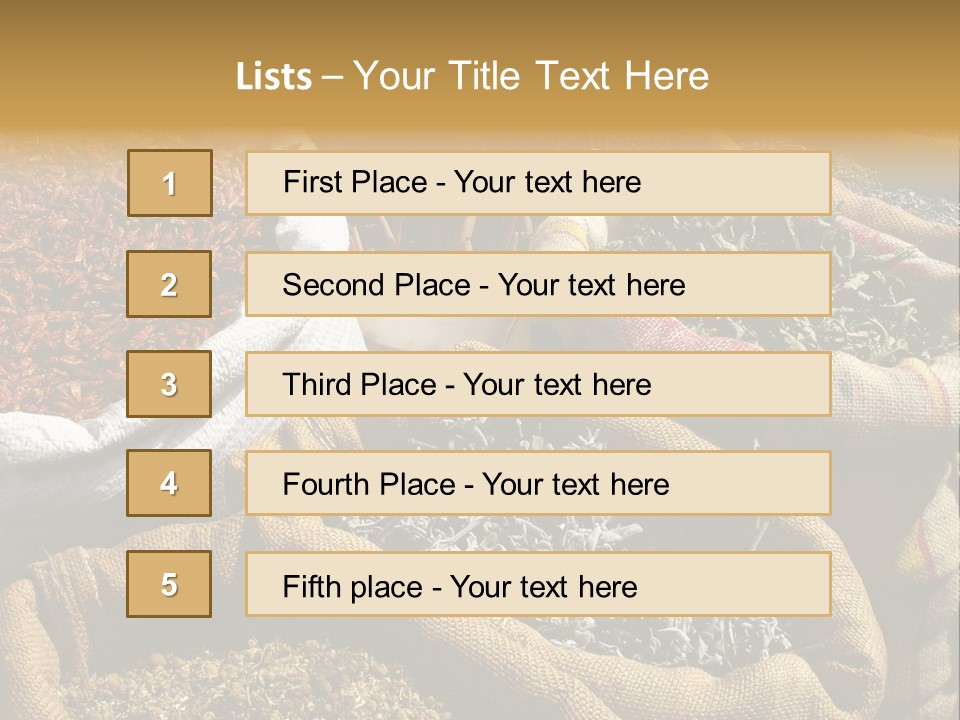 Pepper Tea Super PowerPoint Template