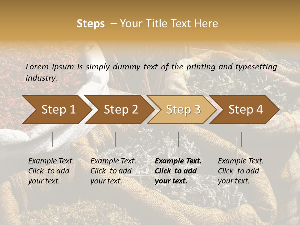 Pepper Tea Super PowerPoint Template