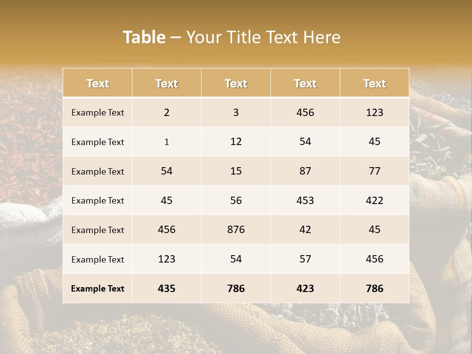 Pepper Tea Super PowerPoint Template