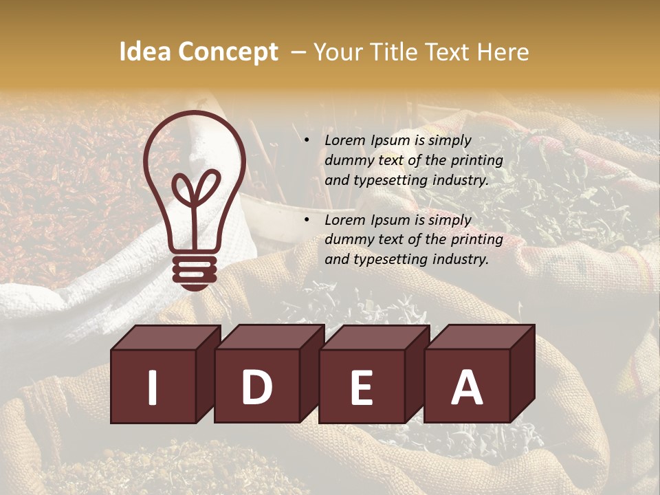 Pepper Tea Super PowerPoint Template