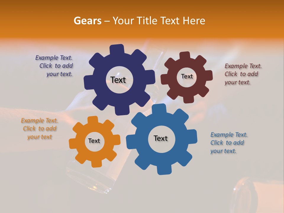 Alcohol Dependency Alcohol Consumption PowerPoint Template