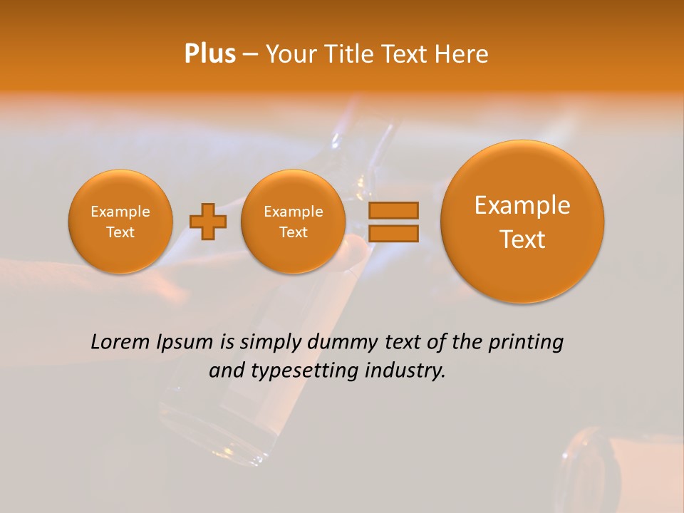 Alcohol Dependency Alcohol Consumption PowerPoint Template
