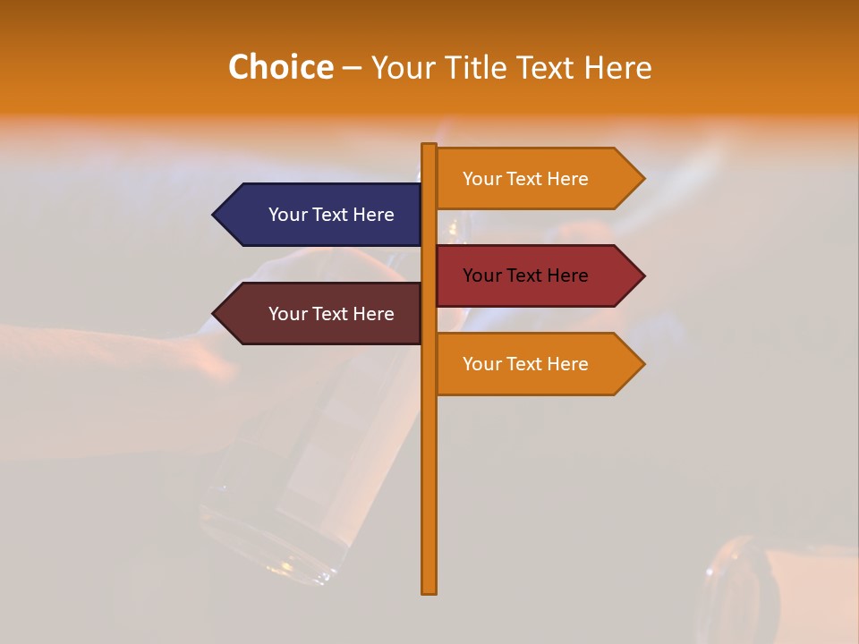 Alcohol Dependency Alcohol Consumption PowerPoint Template
