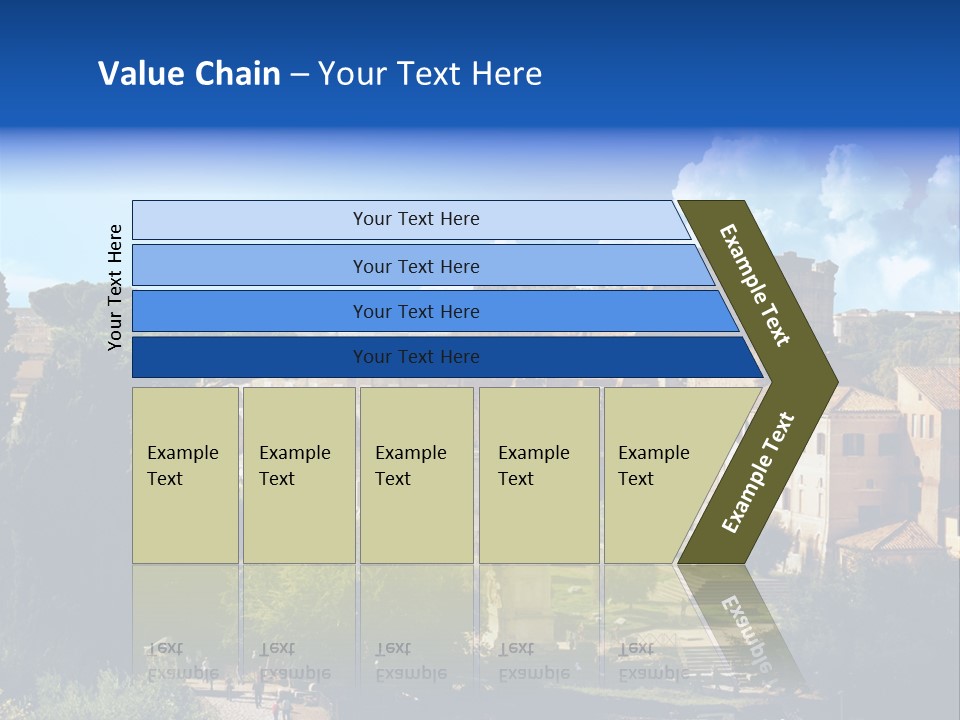 Stone Arch Exterior PowerPoint Template