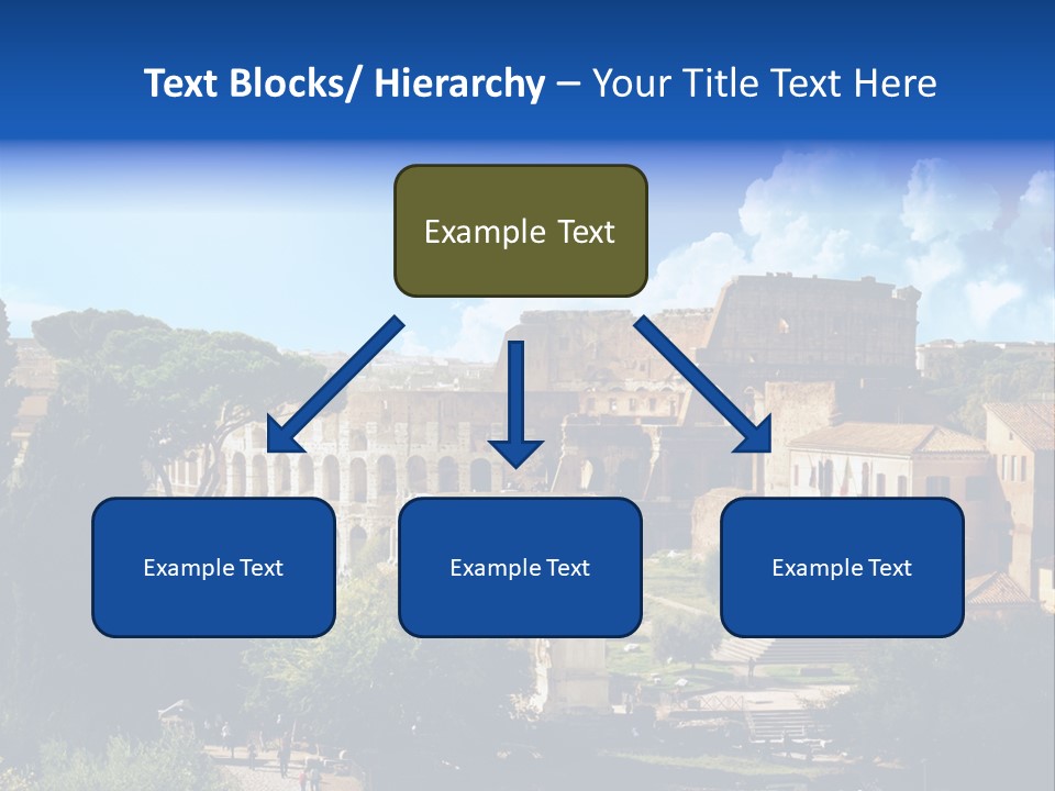 Stone Arch Exterior PowerPoint Template