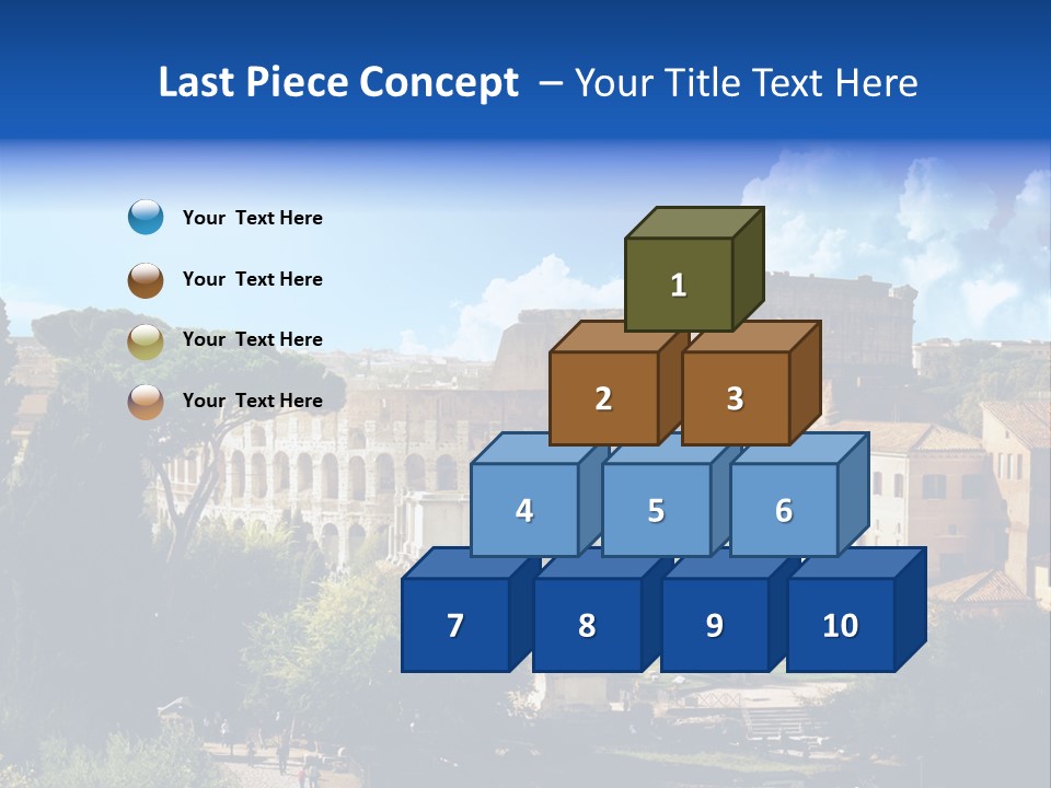 Stone Arch Exterior PowerPoint Template