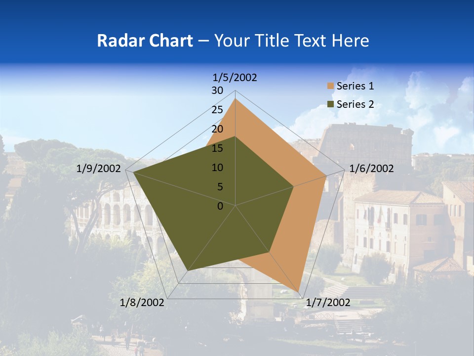 Stone Arch Exterior PowerPoint Template