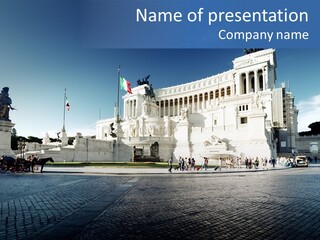 Victor Building Cloud PowerPoint Template