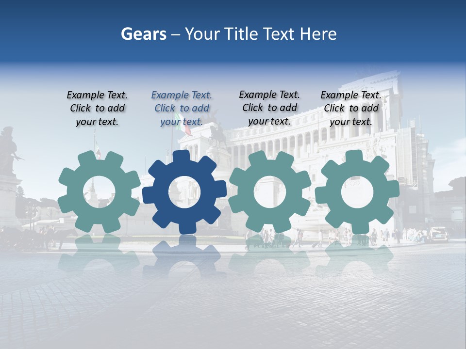 Victor Building Cloud PowerPoint Template