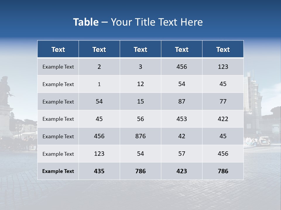 Victor Building Cloud PowerPoint Template