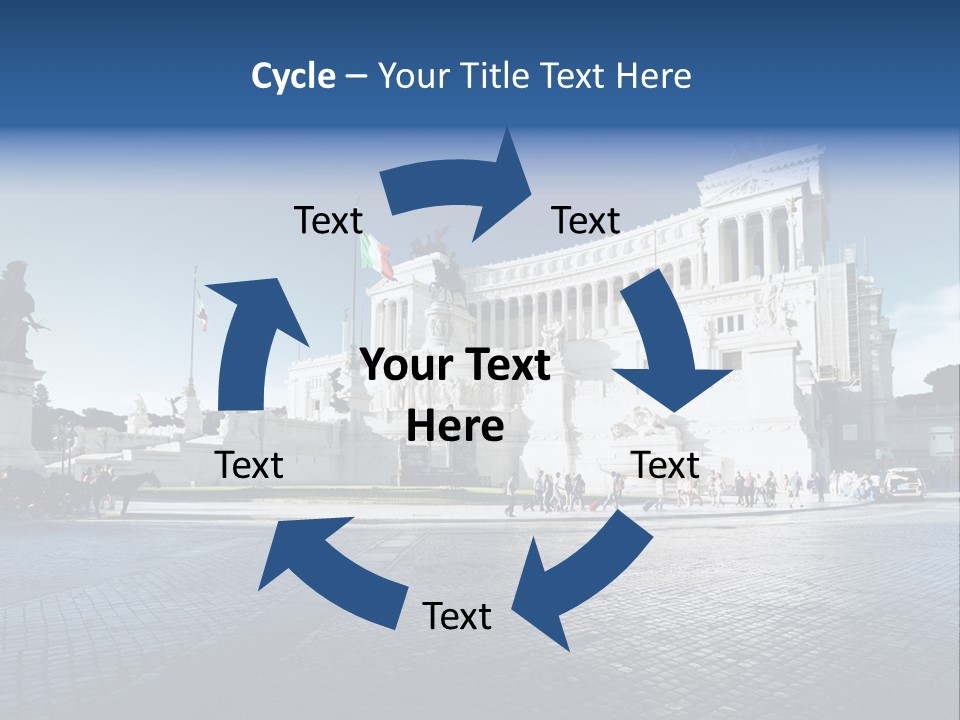 Victor Building Cloud PowerPoint Template