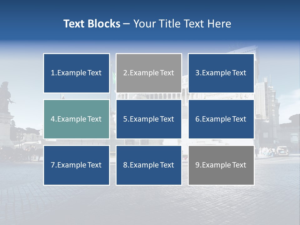 Victor Building Cloud PowerPoint Template