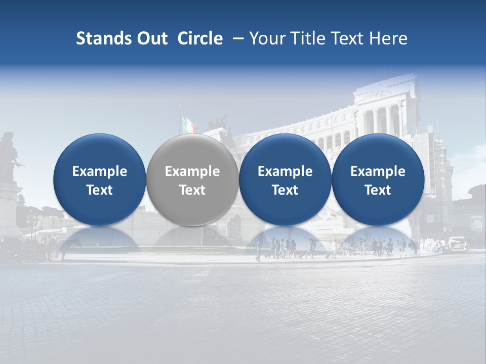 Victor Building Cloud PowerPoint Template