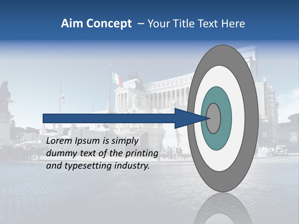 Victor Building Cloud PowerPoint Template